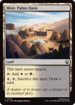 Misty Palms Oasis (foil) - Avatar: The Last Airbender