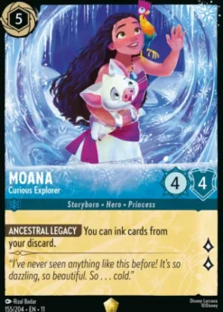 Moana, Curious Explorer (foil) - Winterspell