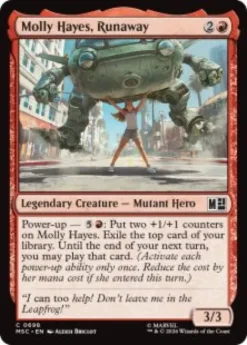 Molly Hayes, Runaway - Marvel Super Heroes Commander
