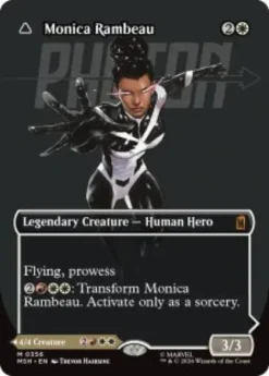 Monica Rambeau (#356) (borderless) - Marvel Super Heroes Varianten