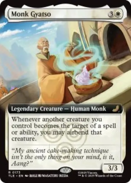Monk Gyatso (extended art) - Avatar: The Last Airbender Eternal Varianten