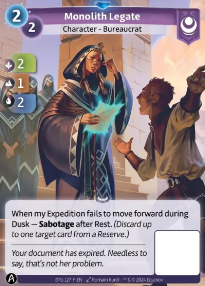 Monolith Legate (F) - Altered Kickstarter