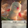 Moogle token (#11) (foil) (1/2) - Final Fantasy