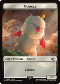 Moogle token (#35) (surge foil) (1/2) - Final Fantasy