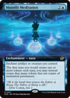 Moonlit Meditation (foil) (extended art) - Edge of Eternities Varianten