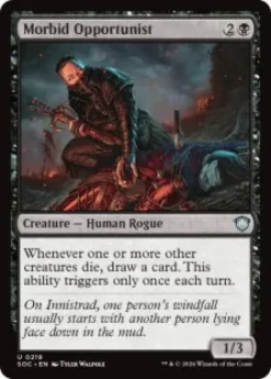 Morbid Opportunist - Secrets of Strixhaven Commander