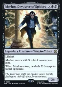 Morlun, Devourer of Spiders (foil) - Marvel's Spider-Man Prerelease Promo's