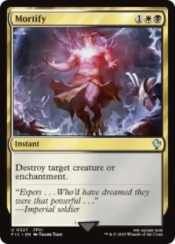 Mortify (surge foil) - Final Fantasy Commander