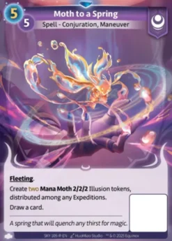 Moth to a Spring (R) - Altered skybound
