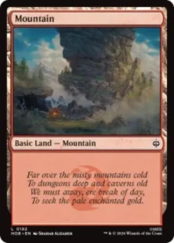 Mountain (#192) (foil) - The Hobbit