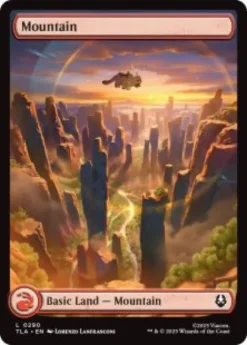 Mountain (#290) (full art) - Avatar: The Last Airbender