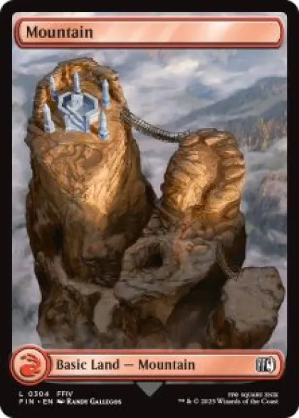 Mountain (#304) (full art) - Final Fantasy