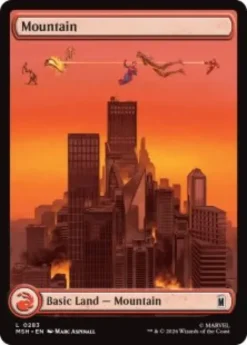 Mountain (#283) (full art) - Marvel Super Heroes