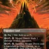 Mount Doom (#50) (foil) (borderless) - The Hobbit Eternal