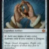 Mox Jasper (foil) - Tarkir: Dragonstorm Planeswalker Stamped