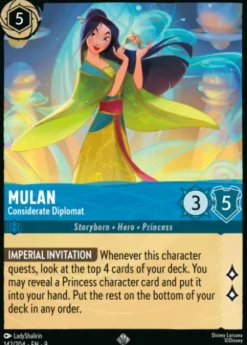 Mulan, Considerate Diplomat (foil) - Fabled