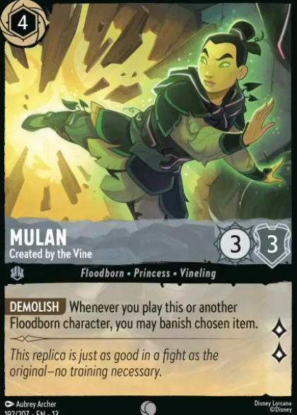 Mulan, Created by the Vine - Attack of the Vine