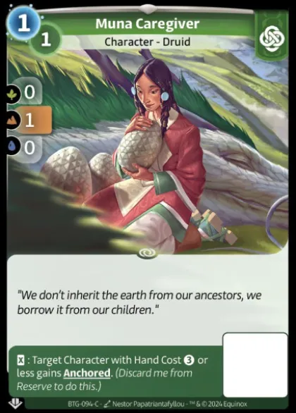 Muna Caregiver (C) - Altered Beyond the Gates