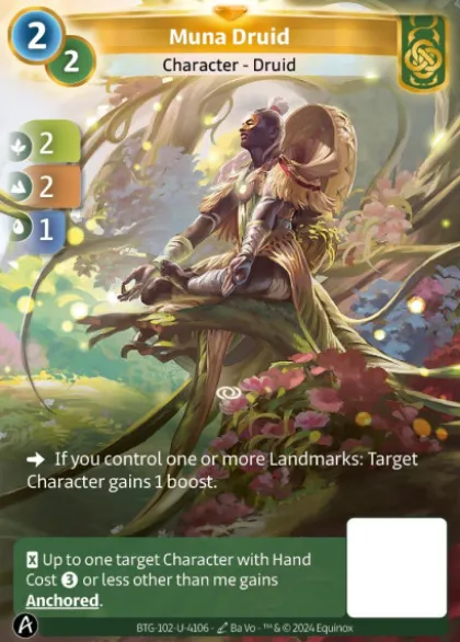 Muna Druid (U-4106) - Altered Kickstarter Uniques