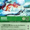 Mushu, Sneaky Dragon (foil) (borderless) - Winterspell