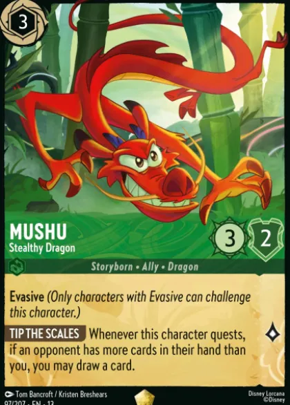 Mushu, Stealthy Dragon - Attack of the Vine