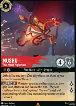 Mushu, Your Worst Nightmare (foil) - Reign of Jafar