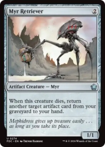 Myr Retriever - Foundations Commander Decks