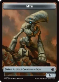 Myr token (1/1) - Foundations Commander Decks