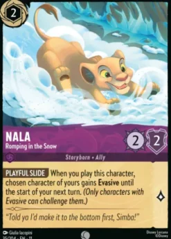 Nala, Romping in the Snow - Winterspell