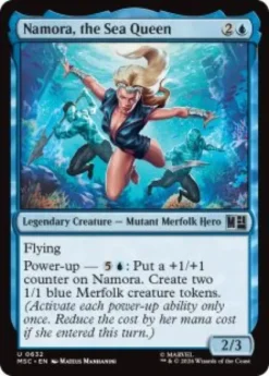 Namora, the Sea Queen (foil) - Marvel Super Heroes Commander