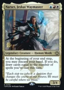 Narset, Jeskai Waymaster (foil) - Tarkir: Dragonstorm Prerelease Promo's