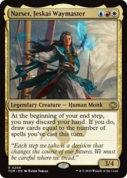 Narset, Jeskai Waymaster (foil) - Tarkir: Dragonstorm