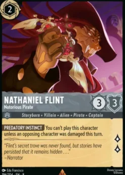 Nathaniel Flint, Notorious Pirate - Reign of Jafar