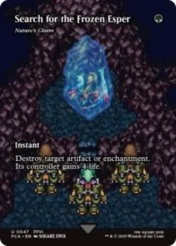 Nature's Claim (foil) (showcase) - Final Fantasy Through the Ages