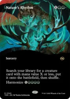 Nature's Rhythm (borderless) - Tarkir: Dragonstorm Varianten