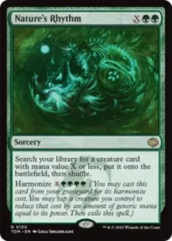Nature's Rhythm (foil) - Tarkir: Dragonstorm