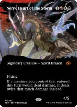 Neriv, Heart of the Storm (#366) (foil) (borderless) - Tarkir: Dragonstorm Varianten