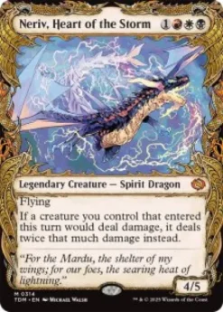 Neriv, Heart of the Storm (#314) (foil) (showcase) - Tarkir: Dragonstorm Varianten