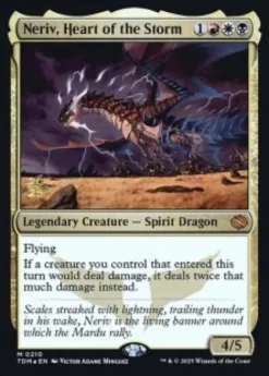 Neriv, Heart of the Storm (foil) - Tarkir: Dragonstorm Prerelease Promo's