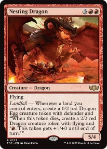 Nesting Dragon - Tarkir: Dragonstorm Commander
