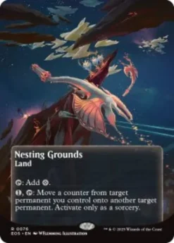 Nesting Grounds (#76) (borderless) - Edge of Eternities Stellar Sights