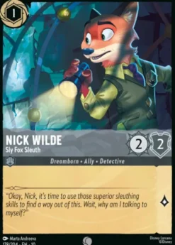 Nick Wilde, Sly Fox Sleuth (foil) - Whispers in the Well
