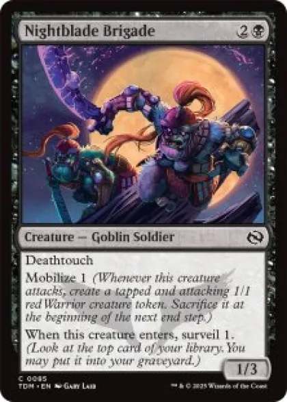 Nightblade Brigade - Tarkir: Dragonstorm