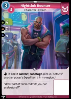Nightclub Bouncer (C) - Seeds of Unity