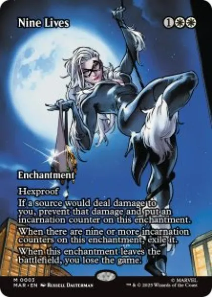 Nine Lives (#3) (foil) (borderless) - Marvel