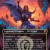 Nissa, Leyline Tamer (foil) (borderless) - Reality Fracture Commander