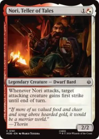 Nori, Teller of Tales (foil) - The Hobbit