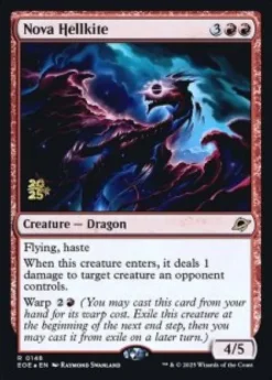 Nova Hellkite (foil) - Edge of Eternities prerelease Promo's