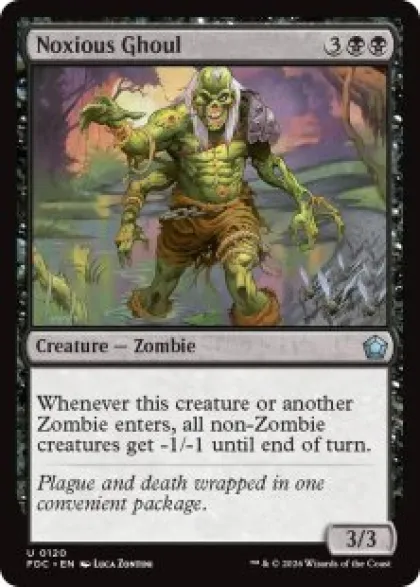 Noxious Ghoul - Foundations Commander Decks