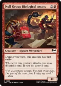 Null Group Biological Assets (foil) - Teenage Mutant Ninja Turtles